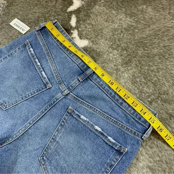 NWT High Rise OG Straight Denim Shorts - Picture 11 of 13